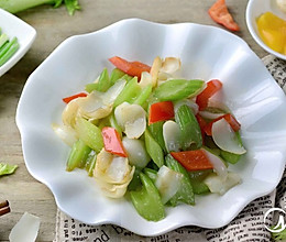 西芹炒百合的做法