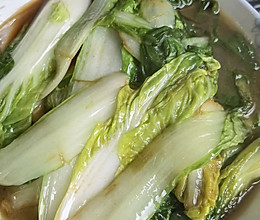 炒小青菜的做法