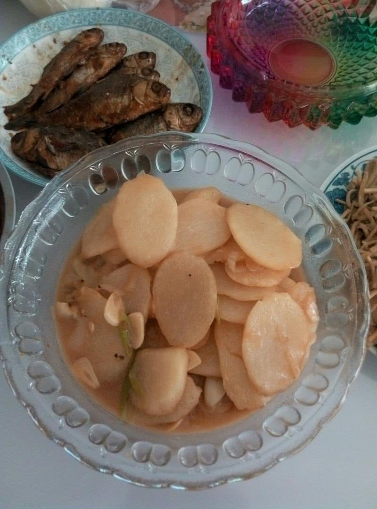 醋溜山药的做法