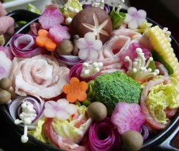 #一蔬一饭皆告白#花花豆乳锅的做法