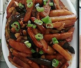 下饭菜(・ω< )★:土豆烧茄子的做法