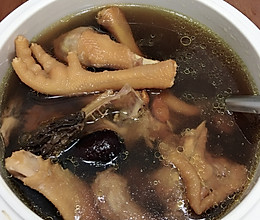 羊肚菌炖鸡的做法