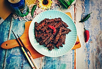 #令人羡慕的圣诞大餐#川香麻辣牛肉干的做法