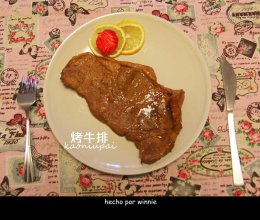 空气炸锅版烤牛排的做法