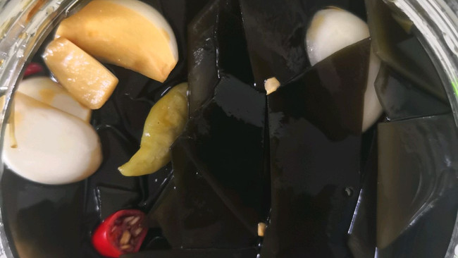 酸辣甜海带根的做法