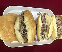 饼夹肉的做法