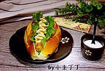 有内容的【火腿面包】#丘比轻食厨艺大赛#的做法