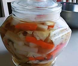 酸辣泡菜的做法