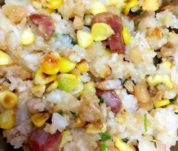 什锦糯米饭的做法