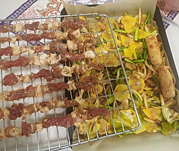 烤箱烤串的做法