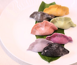 七彩水饺#金龙鱼专业饺子粉#的做法