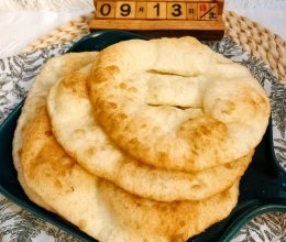 #中秋跟着金龙鱼外婆乡小榨菜籽油一起吃香喝辣#奶香油饼的做法