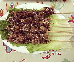 烤雞肉串的做法