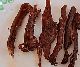 风干猪肉干的做法