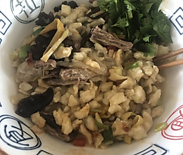 牛肉煮馍，羊肉煮馍的做法