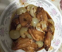 荔枝鸡翅的做法