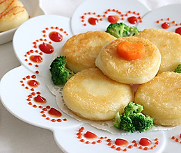 流心芝士土豆饼,宝宝的全能营养早餐的做法