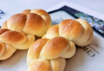 松软香甜~手撕砂糖麻花面包的做法