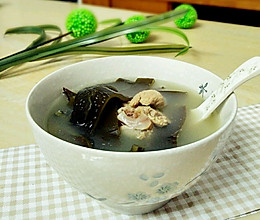 海带黄豆猪骨汤的做法