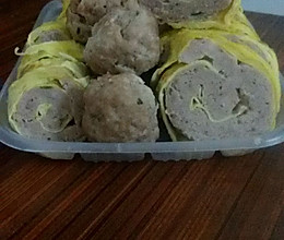 鸡蛋肉卷的做法