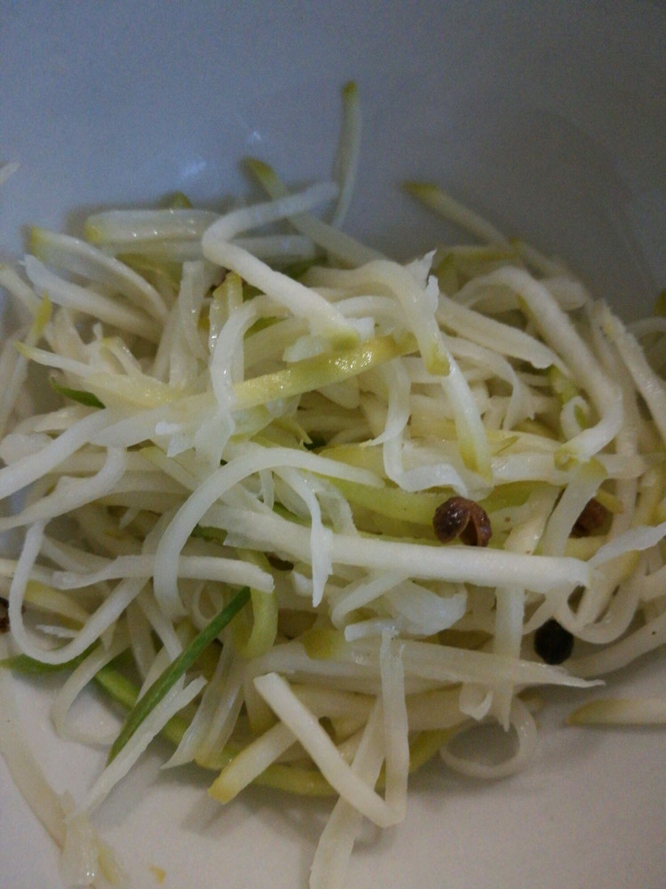 芥菜丝的做法