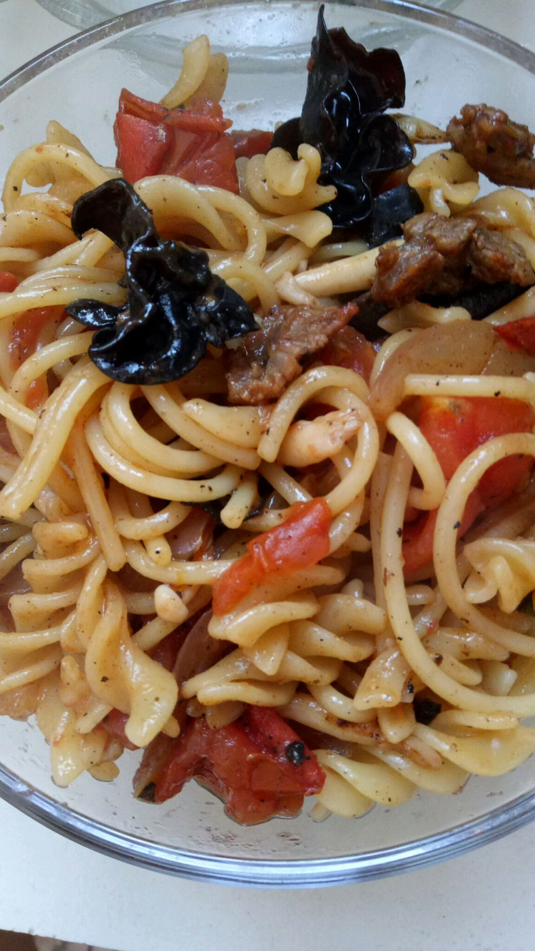 孤独三步意大利面的做法