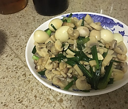 炒菌菇的做法