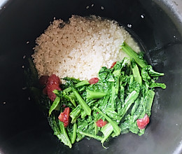 莴笋叶子菜饭的做法