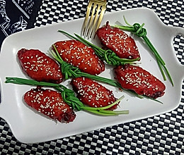 叉烧酱蜜汁烤鸡翅-简单烤箱菜-蜜桃爱营养师私厨的做法