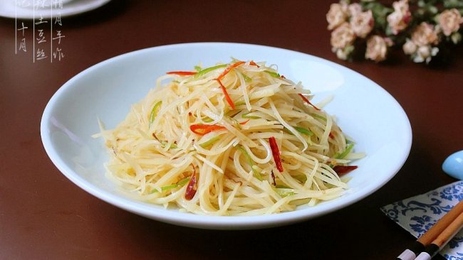 快手家常菜——酸辣土豆丝的做法