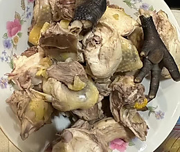 毛栗子蘑菇烧鸡的做法