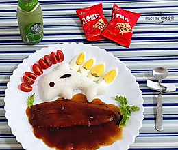 鳗鱼海豚饭#初夏搜食#的做法