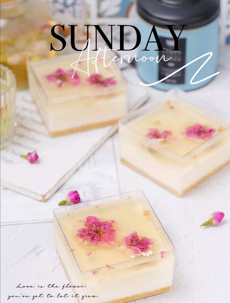 玫瑰酸奶慕斯蛋糕的做法