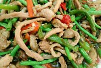 豇豆炒肉丝#新鲜新关系#的做法