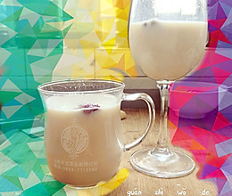 [豆浆机食谱]奶粉版玫瑰奶茶的做法