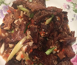 家常炒腊鸡的做法