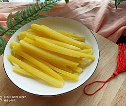 自制薯条（半成品）的做法