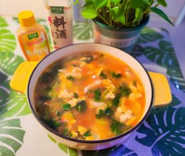 #鸡汁入家宴 感恩正当“食”#山药剪刀面的做法