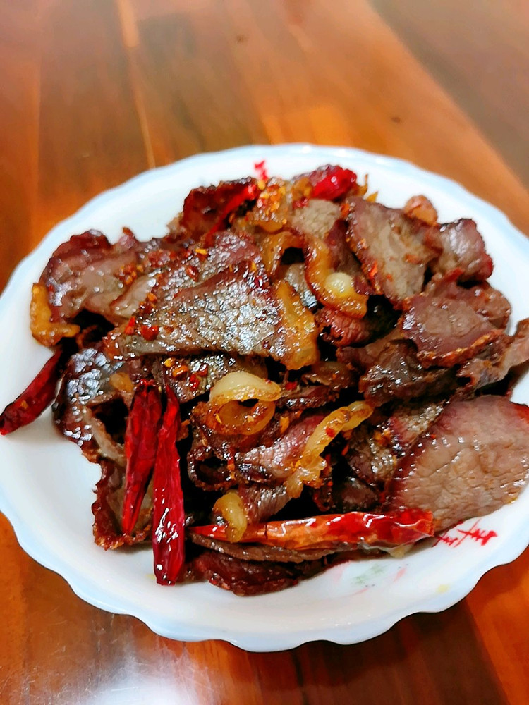 油淋干巴的做法