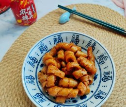 #豪吉小香风 做菜超吃香#香辣烤面筋的做法