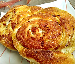 #钟于经典传统味#发面版军屯锅盔的做法