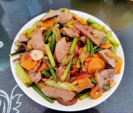 熘肝尖#肉食主义#的做法