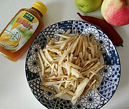 #太太乐鲜鸡汁玩转健康快手菜#鲜美异常的素炒茭白的做法