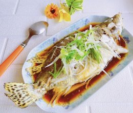 #冬季滋补花样吃法#清蒸桂鱼的做法