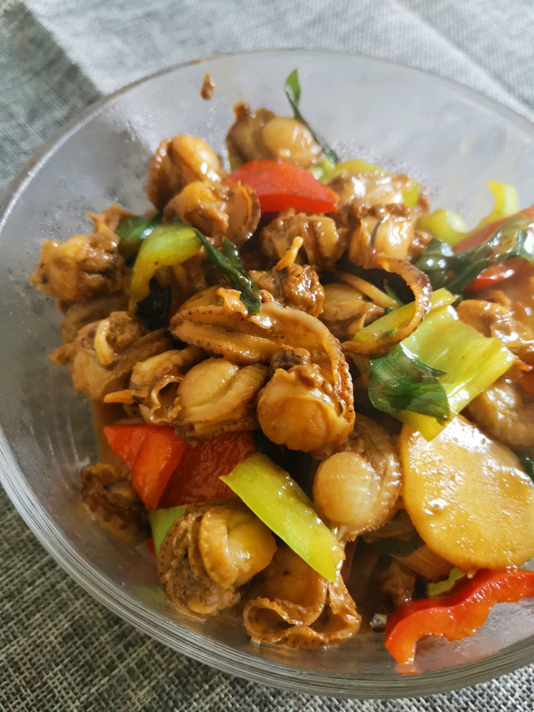 爆炒扇贝肉的做法