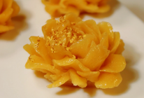 牡丹花马蹄糕，清甜橙子味的做法