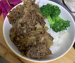 牛肉饭的做法