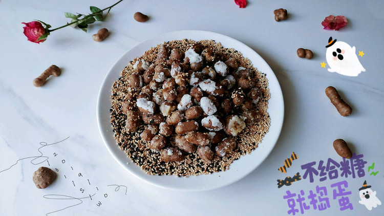 胡麻糖霜零余子的做法