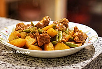 排骨炖土豆豆角的做法