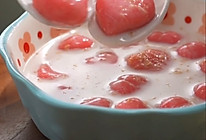 泰国甜品椰汁绿豆汤圆的做法